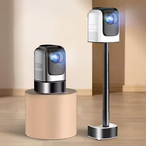 2025 TS-1 Home Theater Wifi Projector 240 ANSI Portable Wifi 4K LCD Projector with Stand HI352 Processor Cinema Proyector