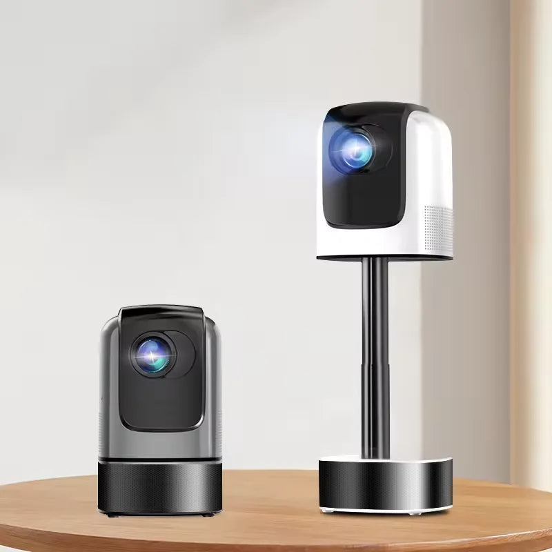 2025 TS-1 Home Theater Wifi Projector 240 ANSI Portable Wifi 4K LCD Projector with Stand HI352 Processor Cinema Proyector