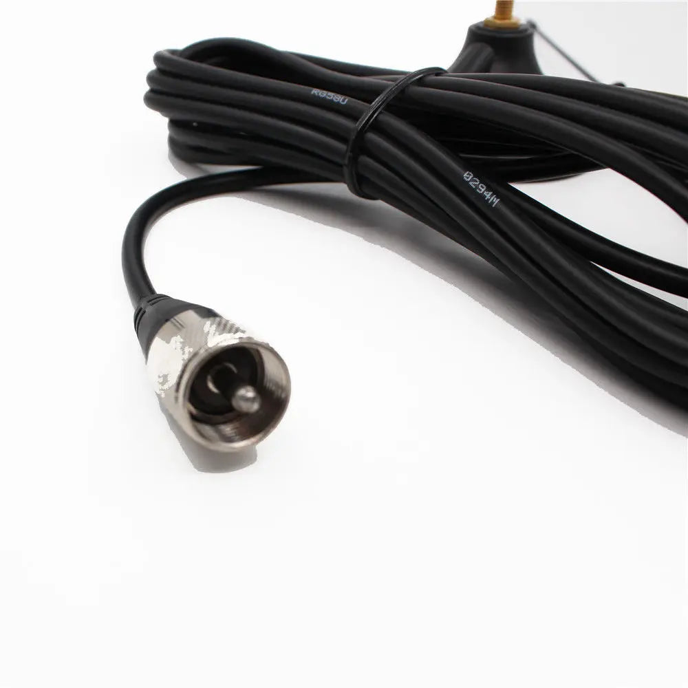 Mag-1345 26MHz 27MHZ CB Radio Antenna with 4 meters Cable Magnet Base for Albrecht AE-6110 AC-001 CB-27 Citizen Band Radio