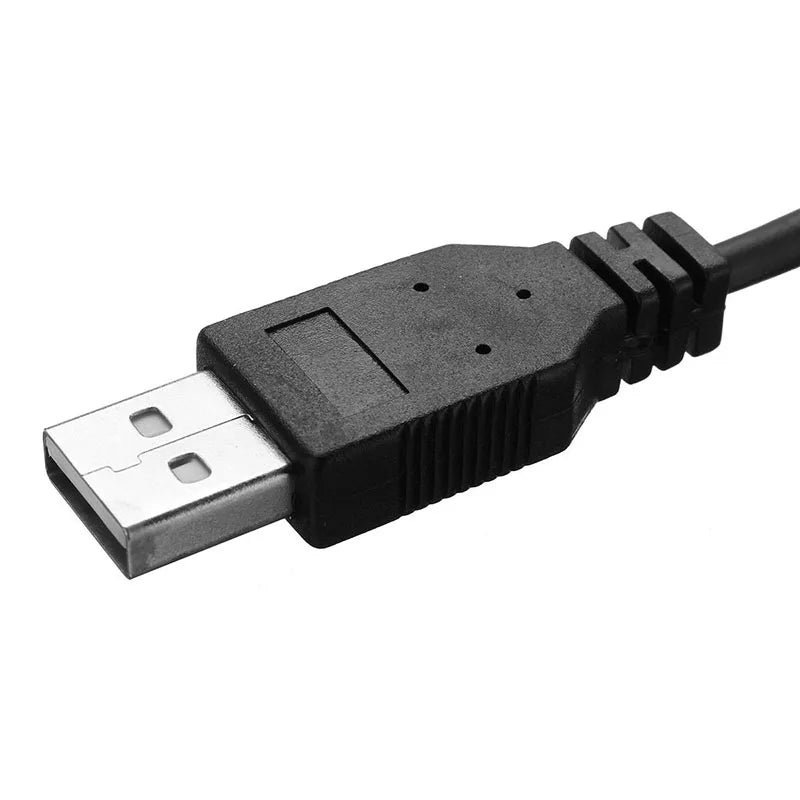 8 in 1 Computer CD Software USB Programming Cable for Kenwood Baofeng Motorola Yaesu Icom Walkie Talkie Two Way CB Radio