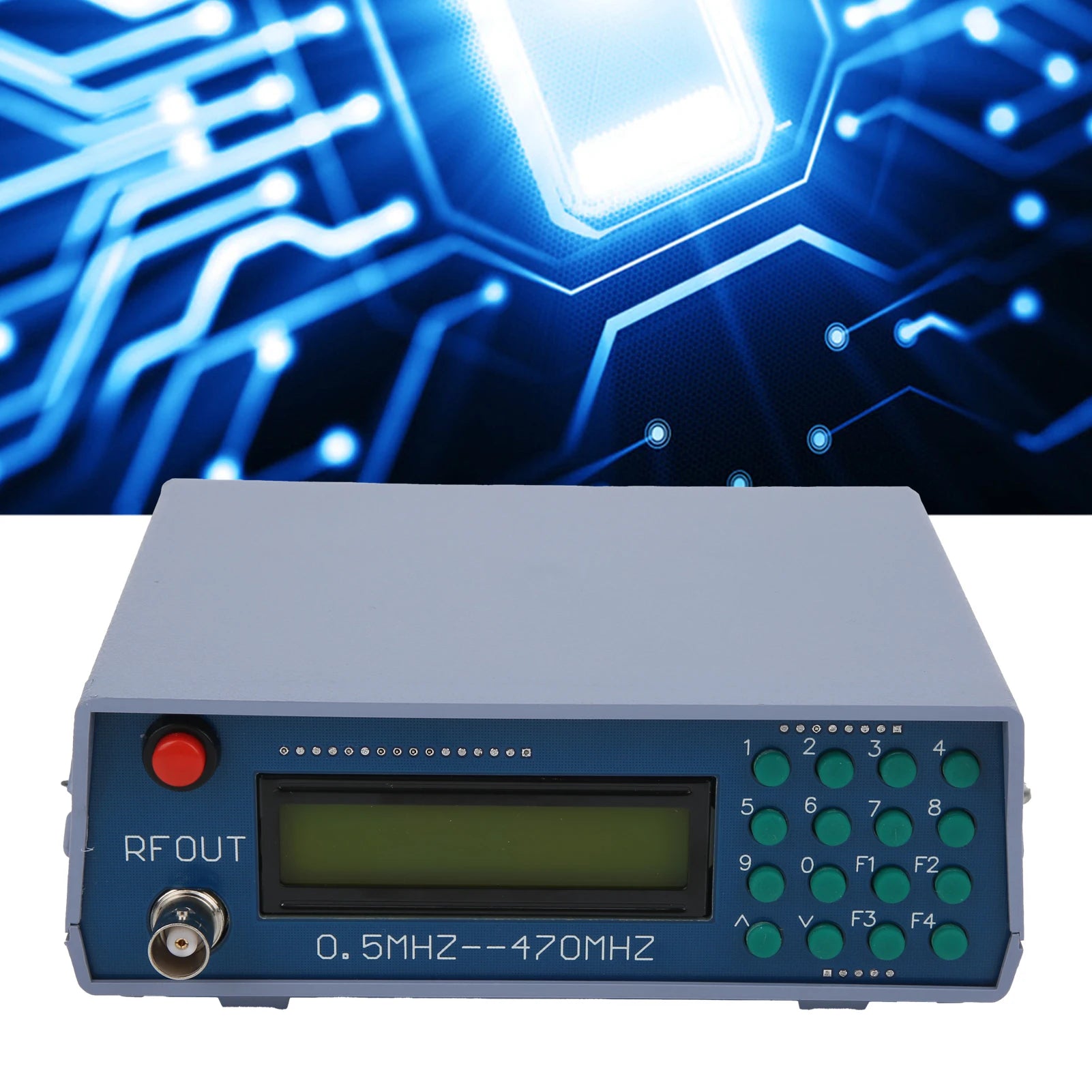 0.5MHZ‑470MHZ RF Signal Generator Audio Modulation Signal Source Conditioning Radio 800Hz