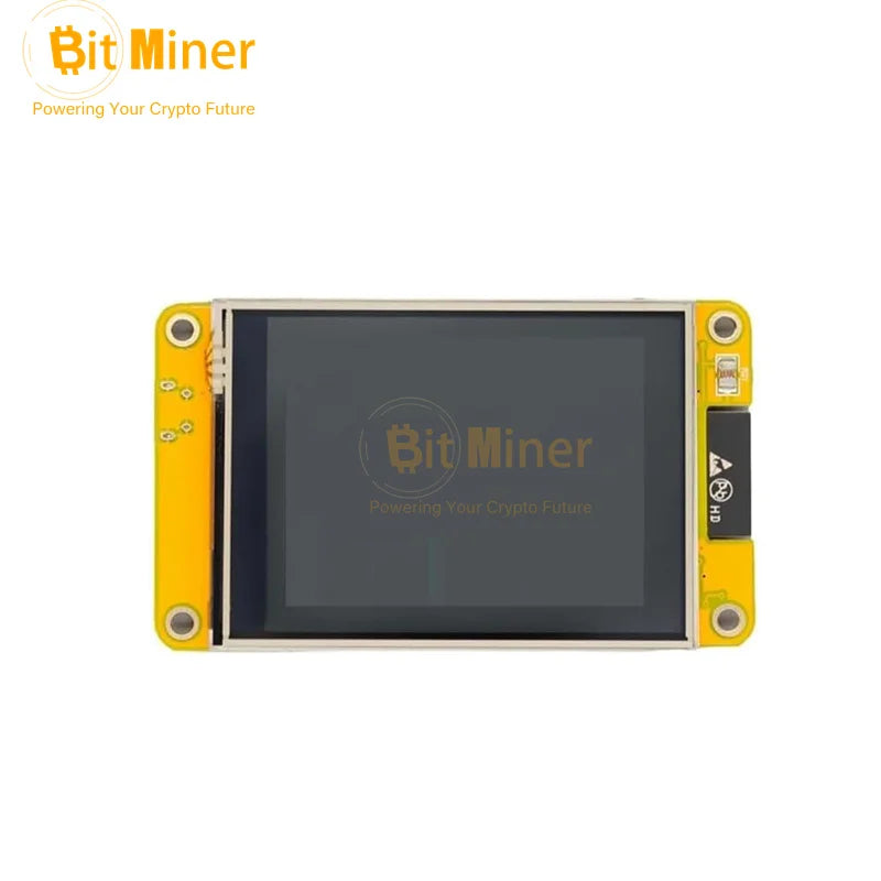 NerdMiner V2 350kh/s 2.8 Inch Mini Bitcoin Miner nm miner nmminers lottery miners BTC solo miner crypto lottery mining machine