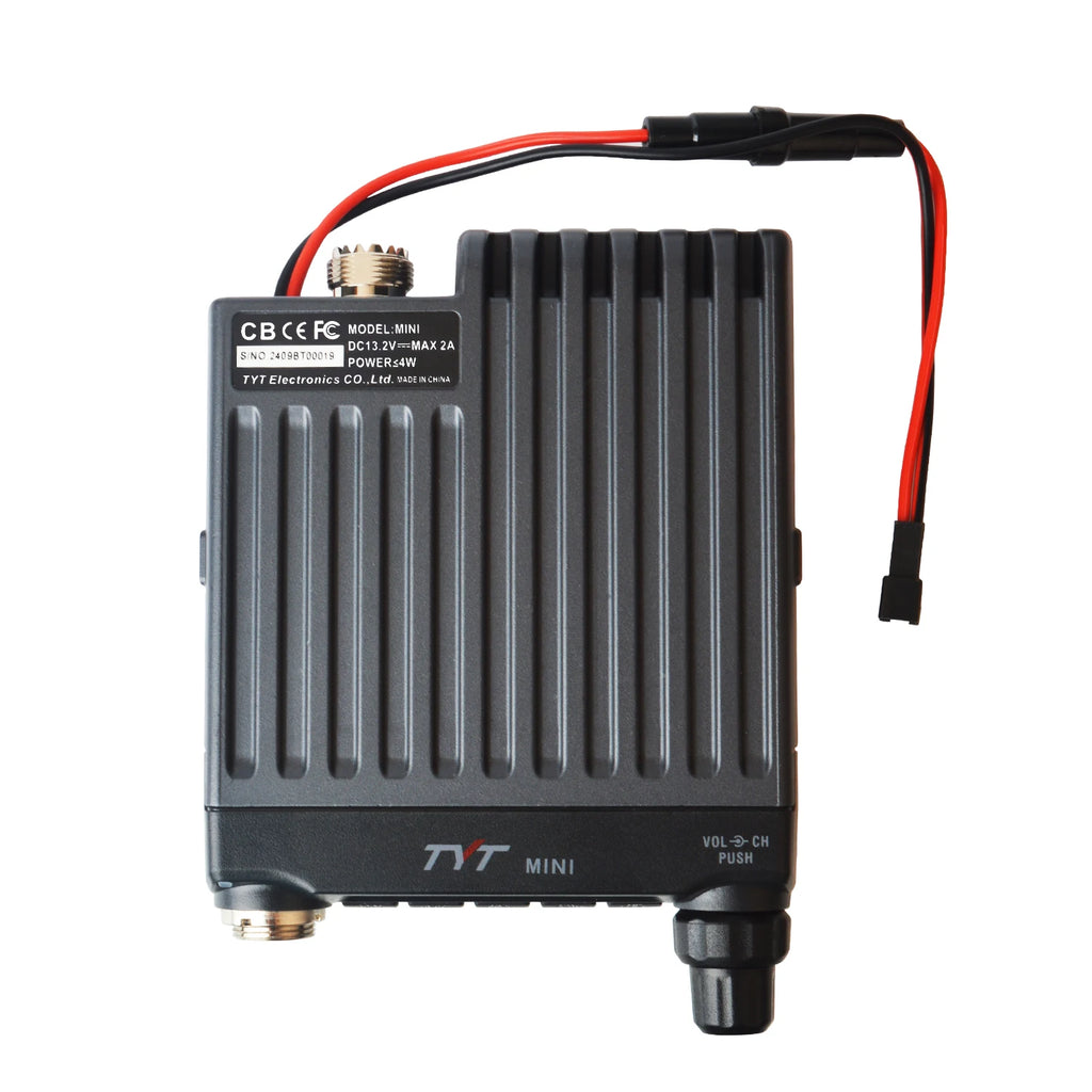 TYT CB Mini Walkie Talkie 11 Meters 27MHz Radio European Citizen Band 4W 40Channels AM/FM Vox Mobile Tranceiver