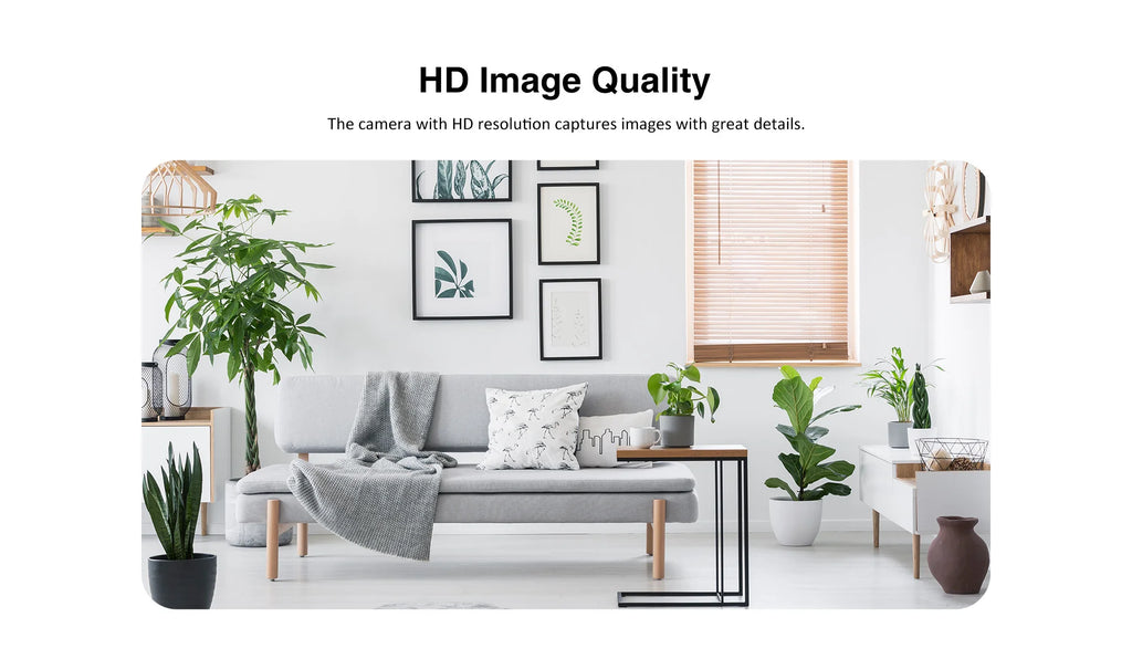 WiFi Security Camera  Mini Smart HD Night Vision IP Webcam Home Motion Detection Alerts Bluetooth Network Surveillance Cam