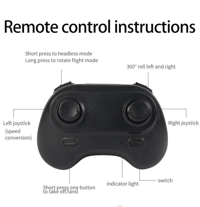 Drone Stunt Fighter Aircraft Model Four-axis Aircraft Remote Control Aircraft Foam Aircraft Roll Rotation Suspension