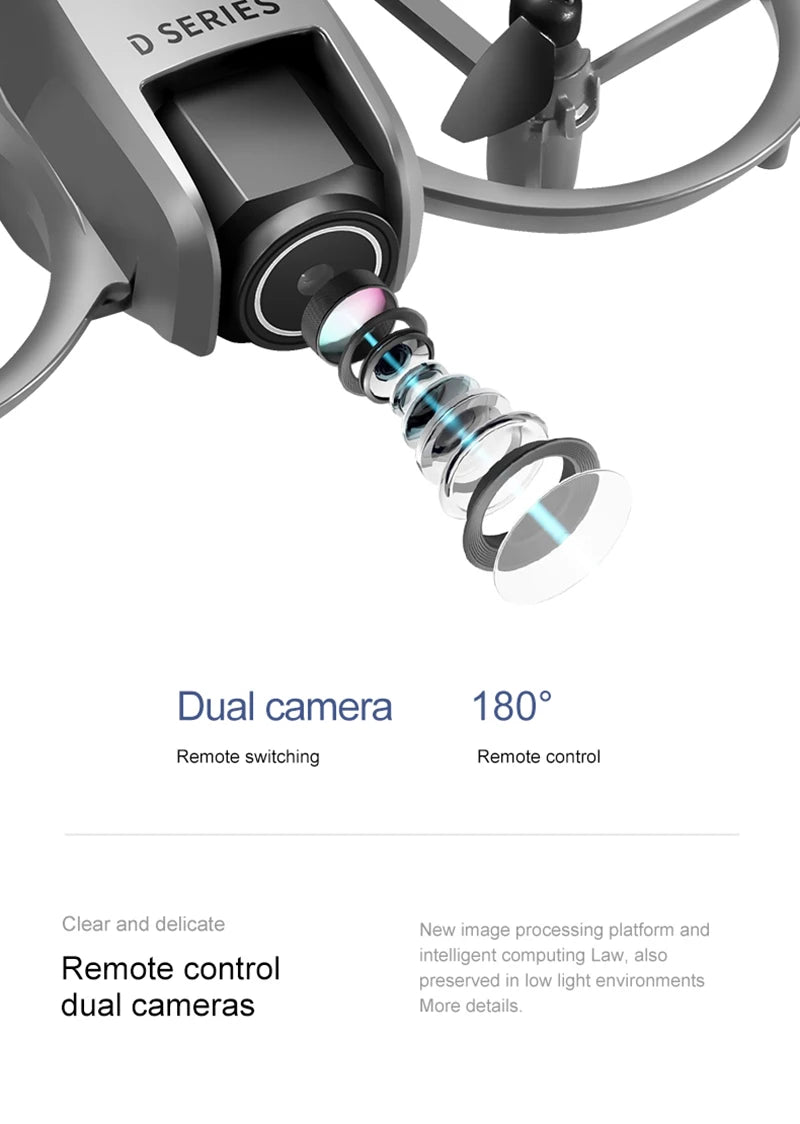 Xiaomi D16 Drone Mini Dual Camera 8K Aerial HD Profesional Helicopter GPS Positioning Avoidance Bushless Motor Drone UAV