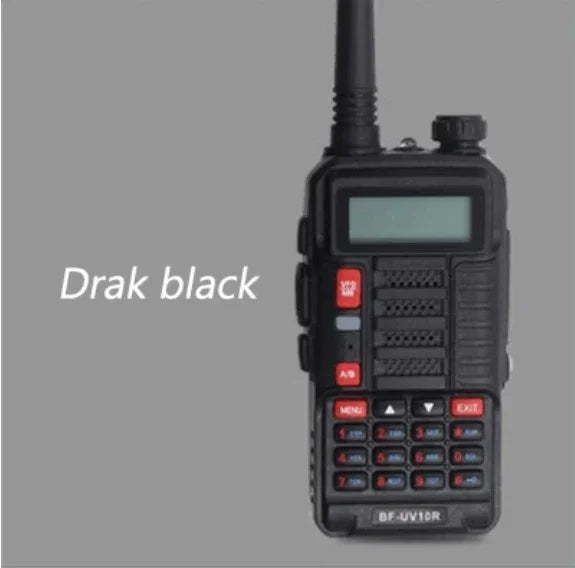 Original BaoFeng UV-10R Portable Radio V2 10W High Power UV 10R VHF UHF Dual Band Two Way CB Ham Radio Transceiver Walkie-Talkie