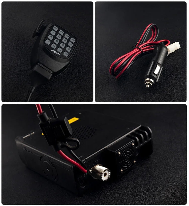 Mobile Walkie Talkie Radio Receiver Shortwave Transceiver AM FM SSB 27MHz Vehicle Mouted Base Station Car CB Radio for Truck Car