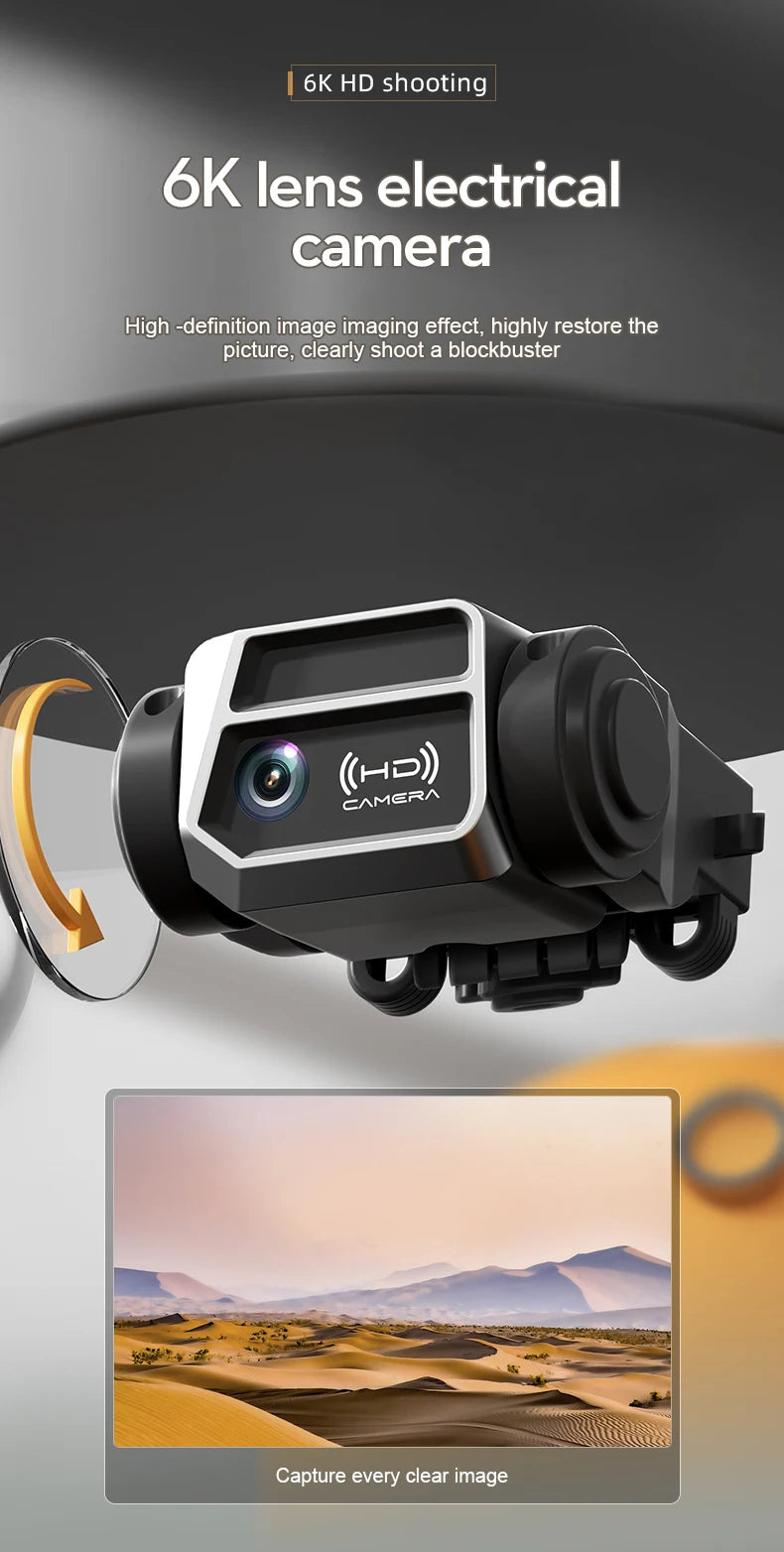 Long Endurance Drone, Brushless Motor, High-Definition Camera, 360 ° Rolling, Intelligent Obstacle Avoidance, Optical Flow Positioning, the Best Gift!