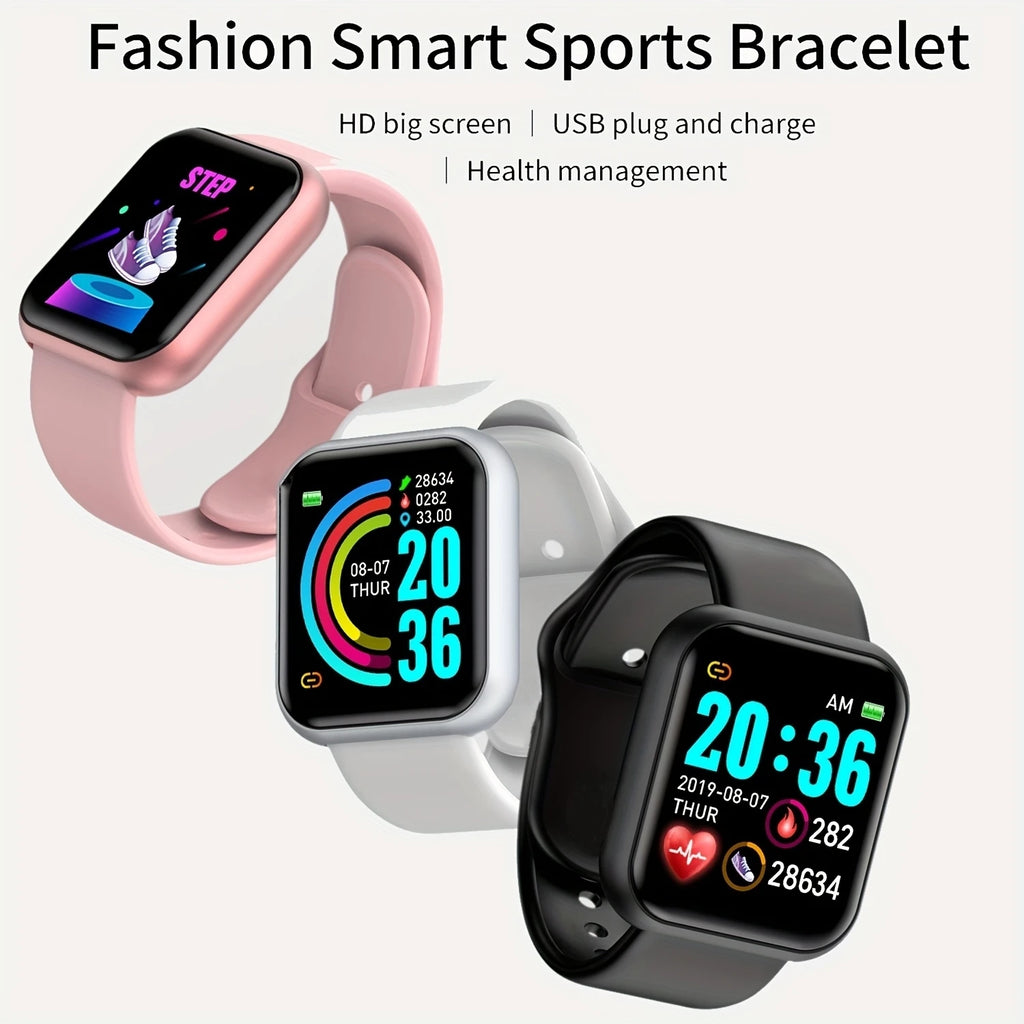 Smart Watch For Men Women Wristwatch Bluetooth Connect Phone Music Player Fitness Sport Bracelet Health Monitor Digital Watches