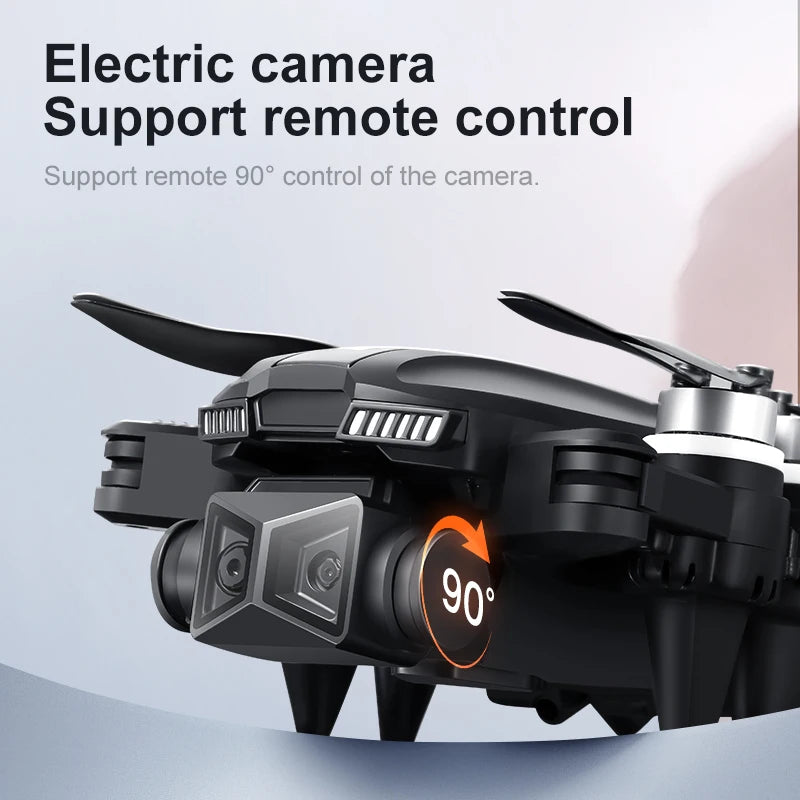 2026 New D5 Drone 4K Professional HD Dual Camera Brushless Obstacle Avoidance Foldable With Screen Control Quadcopters RC Drones