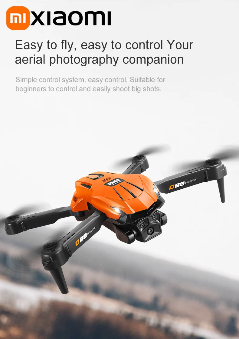 Xiaomi D88 Drone 8K Aerial HD Dual Camera Photography Intelligent Obstacle Avoidance Brushless Motor 5G WIFI GPS Return VR Drone