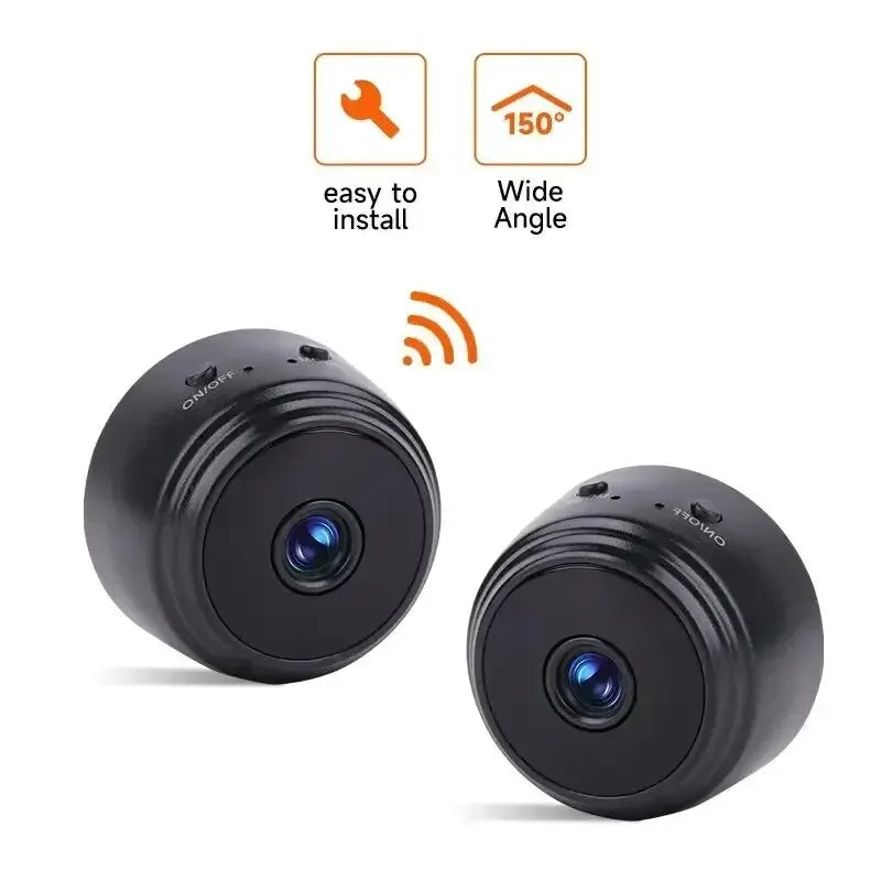 Wireless Security A9 HD Wifi Smart Monitor Surveillance Cameras with Sensor for Home Safety and Web Video Access
