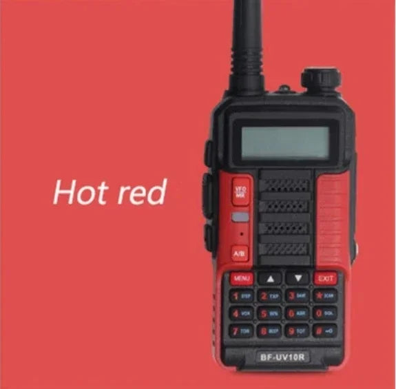 Original BaoFeng UV-10R Portable Radio V2 10W High Power UV 10R VHF UHF Dual Band Two Way CB Ham Radio Transceiver Walkie-Talkie