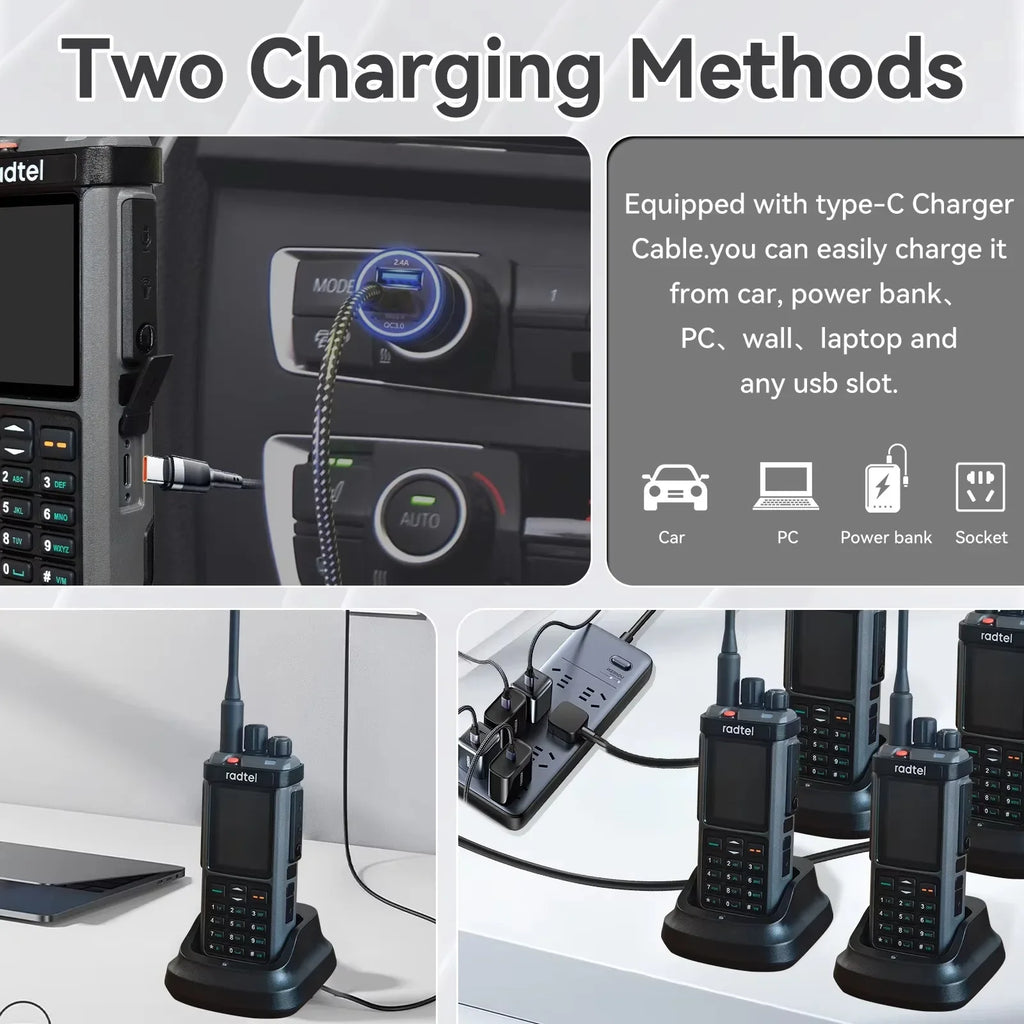Radtel RT-880G CB Radio 10w all  band ham radio with APRS and GPS functions. It covers HF, UHF, and VHF bands and UHF band