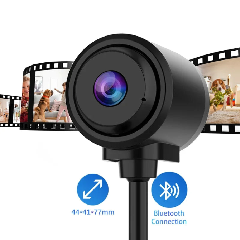 WiFi Security Camera  Mini Smart HD Night Vision IP Webcam Home Motion Detection Alerts Bluetooth Network Surveillance Cam