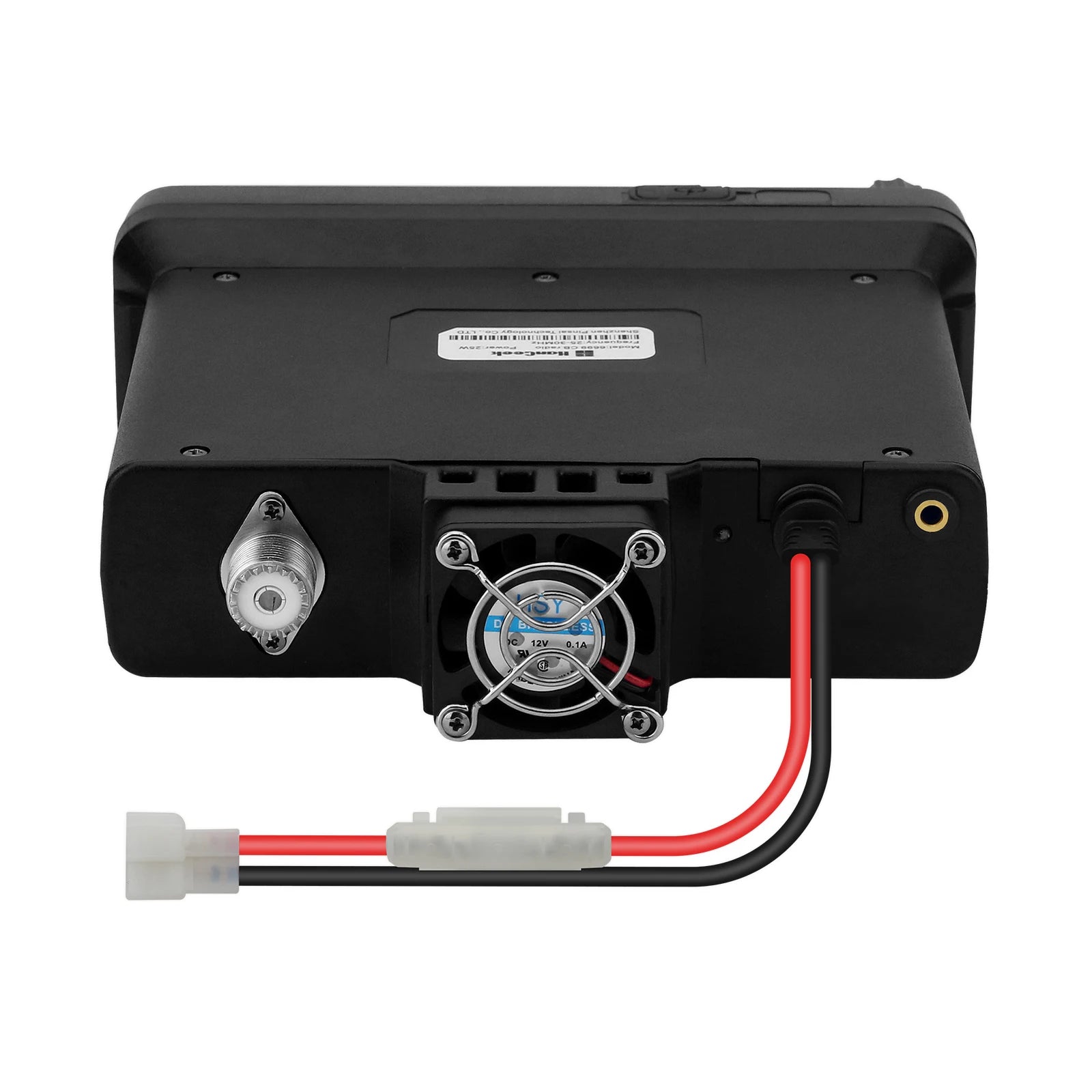 HamGeek 6699-CB Radio 1-30MHz/21-30MHz Mobile Radio Supporting FM/AM/CW/SSB Modes with Microphone