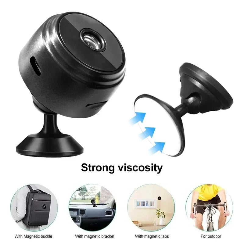 Wireless Security A9 HD Wifi Smart Monitor Surveillance Cameras with Sensor for Home Safety and Web Video Access