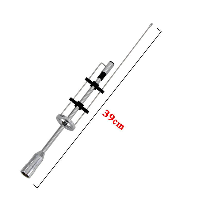 CBC-435 VHF UHF 120W High Gain Antenna Dual Band PL259 for Baojie BJ-218 QYT KT-8900 TYT TH-8600 Etc Car Mobile Radio