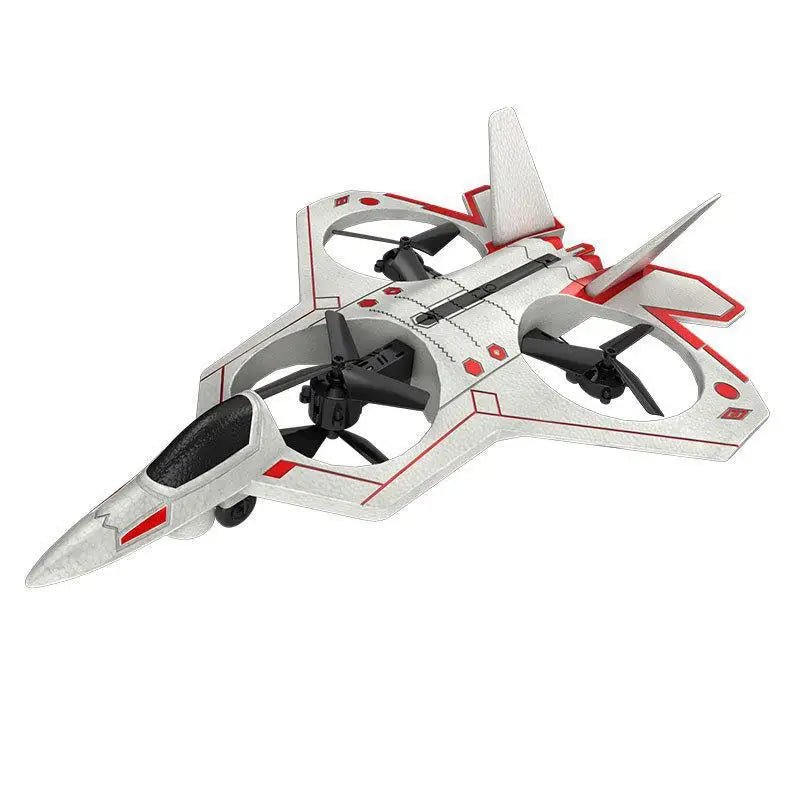 Drone Stunt Fighter Aircraft Model Four-axis Aircraft Remote Control Aircraft Foam Aircraft Roll Rotation Suspension