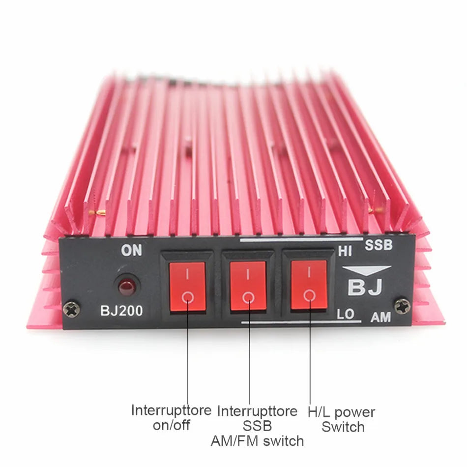 BJ-200 50W CB Radio Power Amplifier HF Amplifier 3-30Mhz AM / FM / SSB / CW Walkie Talkie CB Amplifier