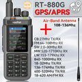 Radtel RT-880G CB Radio 10w all  band ham radio with APRS and GPS functions. It covers HF, UHF, and VHF bands and UHF band