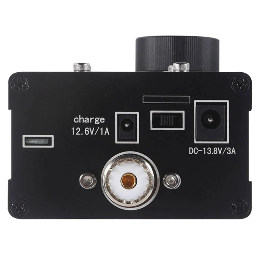 USDX QRP Radio Transceiver 8-Band SSB CW QRP Shortwave Radio Adjustable CW Sidetone Volume with Mic IRF Series Transistors