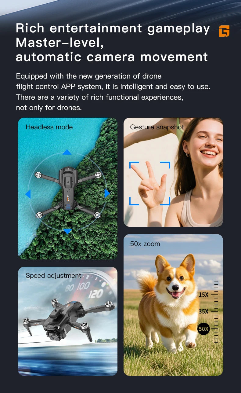 In the latest model of the drone in 2026 Brushless obstacle avoidance with dual lenses Add EIS electronic image stabilization