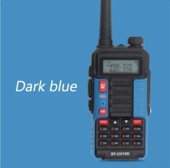 Original BaoFeng UV-10R Portable Radio V2 10W High Power UV 10R VHF UHF Dual Band Two Way CB Ham Radio Transceiver Walkie-Talkie