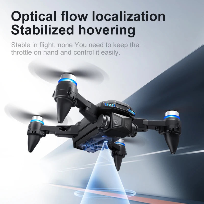 2026 New D5 Drone 4K Professional HD Dual Camera Brushless Obstacle Avoidance Foldable With Screen Control Quadcopters RC Drones