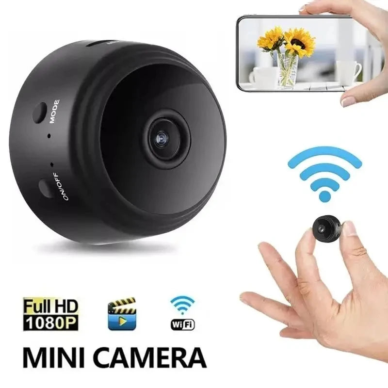 Wireless Security A9 HD Wifi Smart Monitor Surveillance Cameras with Sensor for Home Safety and Web Video Access
