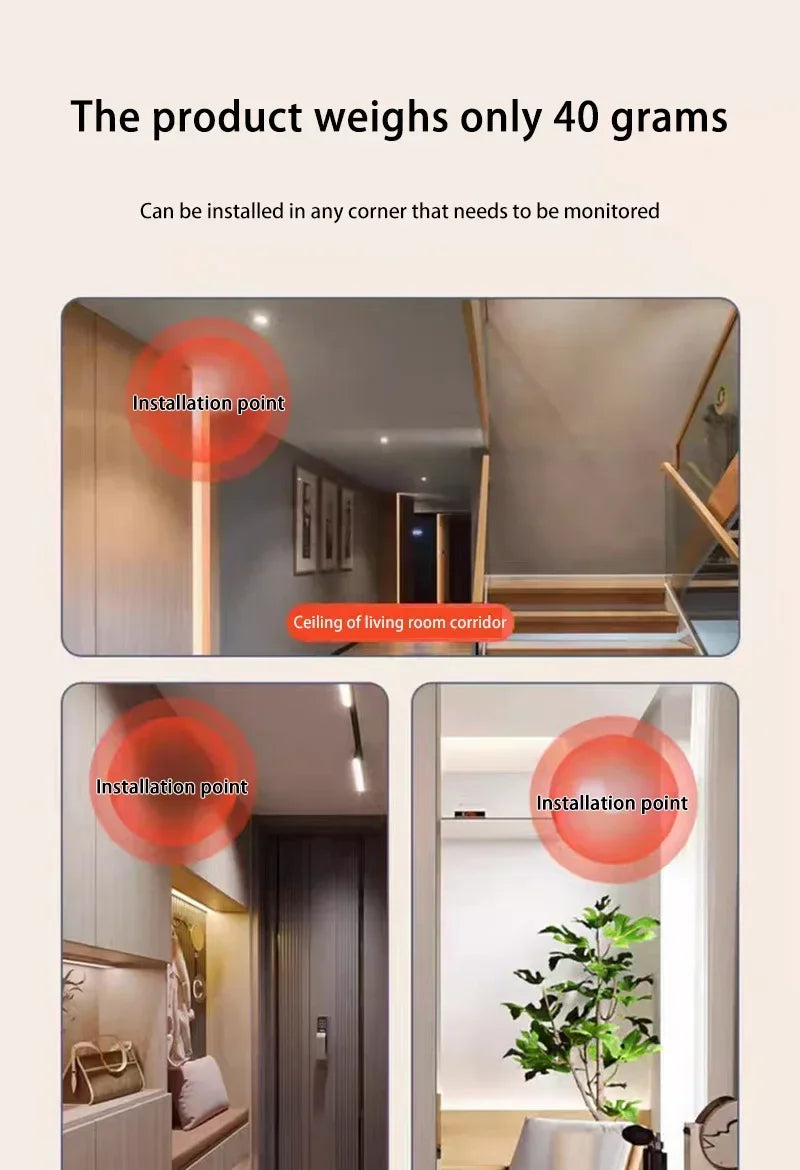 4K HD WiFi Security Camera for Home Mini Smart Indoor IP Surveillance with APP Remote Monitoring Portable Design 2026