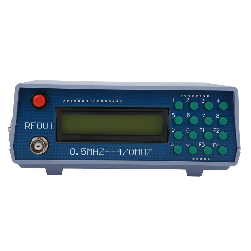 0.5MHZ‑470MHZ RF Signal Generator Audio Modulation Signal Source Conditioning Radio 800Hz