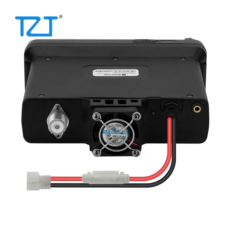 TZT HamGeek 6699-CB Radio 1-30MHz/21-30MHz Mobile Radio Supporting FM/AM/CW/SSB Modes with Microphone