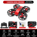 Dowellin D12 Drone Mini Remote Control Aircraft New Children's Toy HD Dual Camera Fixed Height RC Quadcopter Starter Gifts
