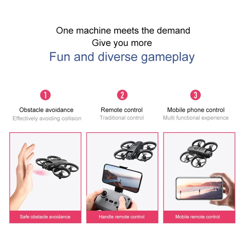 Xiaomi D16 Drone Mini Dual Camera 8K Aerial HD Profesional Helicopter GPS Positioning Avoidance Bushless Motor Drone UAV