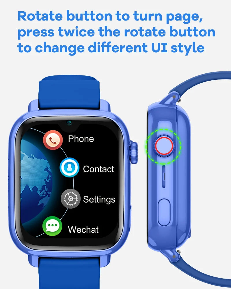 4G Smart Watch Kids GPS WIFI Video Call SOS APP Download Child Smartwatch Camera Monitor Tracker Location Phone Watch