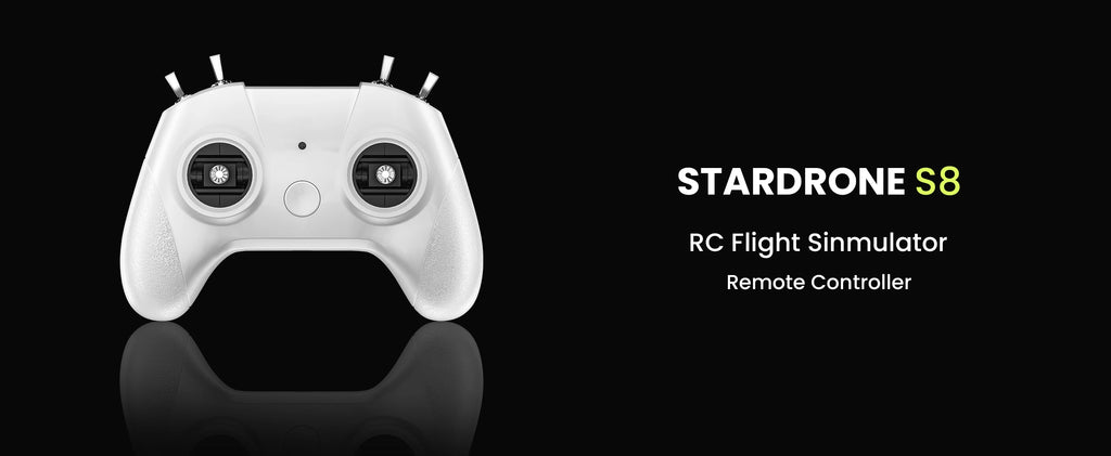 S8 Flight Simulator for DRL/DCL/LIFTOFF/UNCRASHED/ TryPFPV/Freerider Games Drone Training Simulator Remote Control Handheld