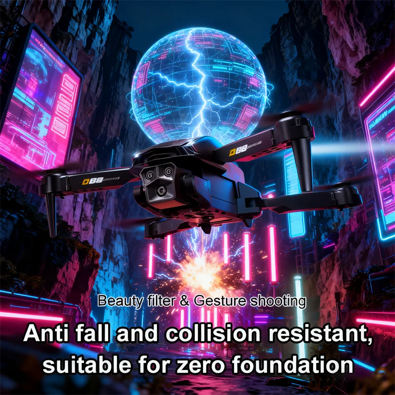 Xiaomi D88 Drone 8K Aerial HD Dual Camera Photography Intelligent Obstacle Avoidance Brushless Motor 5G WIFI GPS Return VR Drone