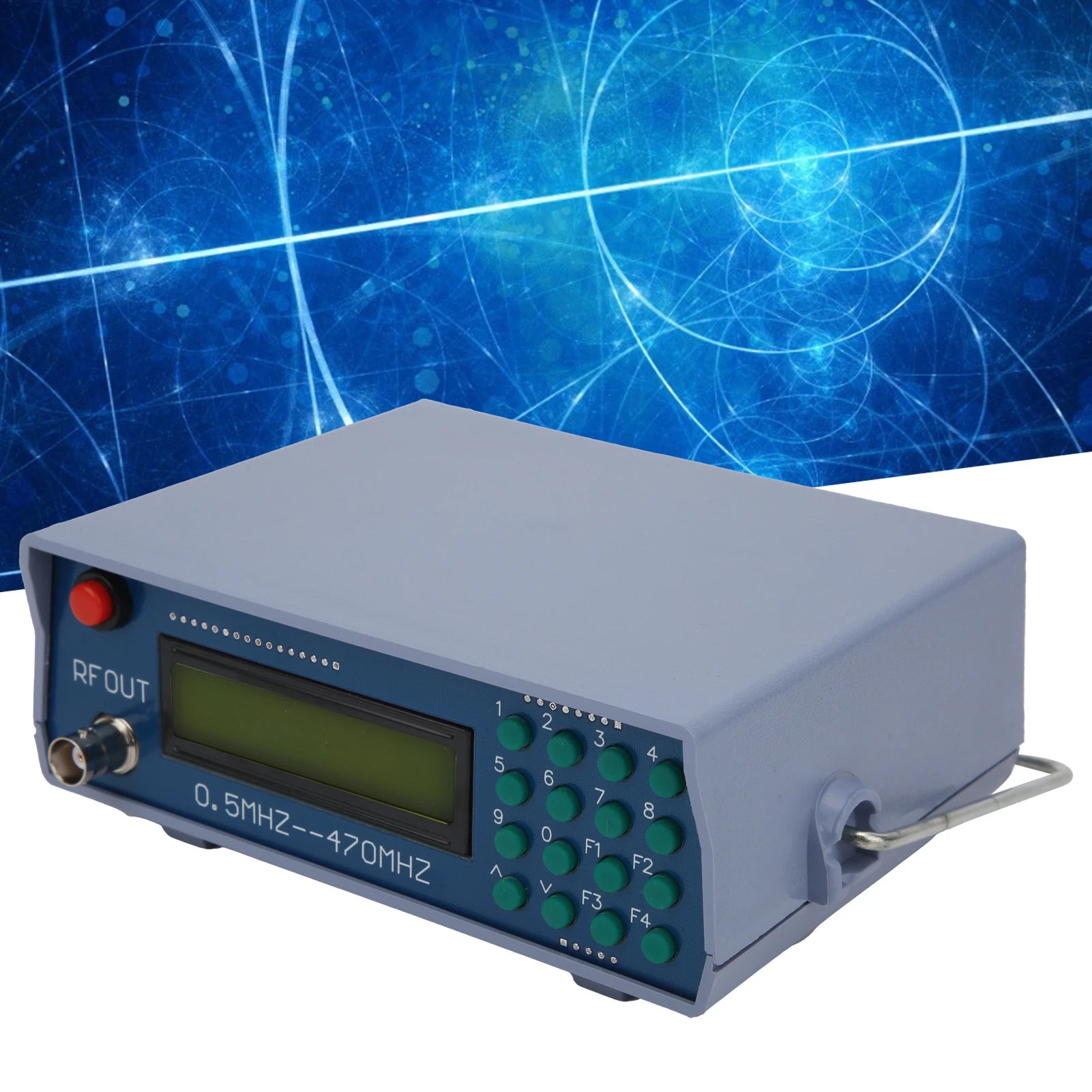 0.5MHZ‑470MHZ RF Signal Generator Audio Modulation Signal Source Conditioning Radio 800Hz