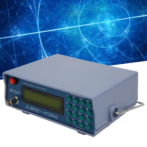 0.5MHZ‑470MHZ RF Signal Generator Audio Modulation Signal Source Conditioning Radio 800Hz