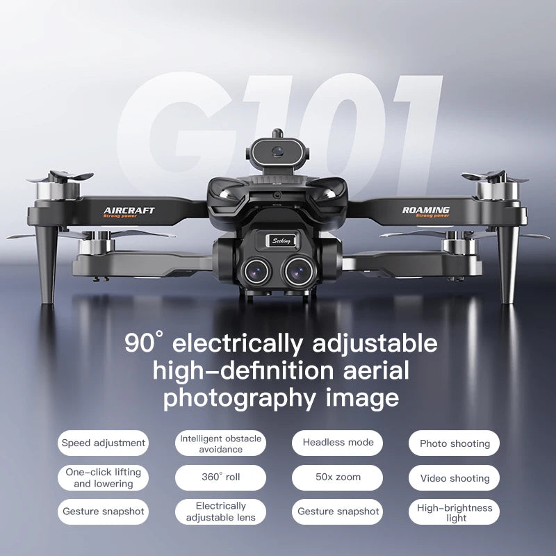 In the latest model of the drone in 2026 Brushless obstacle avoidance with dual lenses Add EIS electronic image stabilization