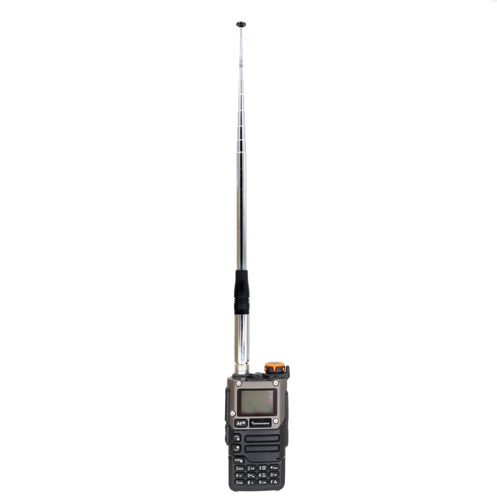 27MHz Telescopic CB Antenna 2.15dB High Gain 23-130cm Walkie Talkie Handheld Extended CB Antenna for CB Handheld/Portable Radio