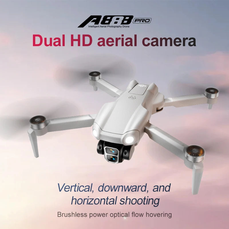 Long Endurance Drone, Brushless Motor, High-Definition Camera, 360 ° Rolling, Intelligent Obstacle Avoidance, Optical Flow Positioning, the Best Gift!