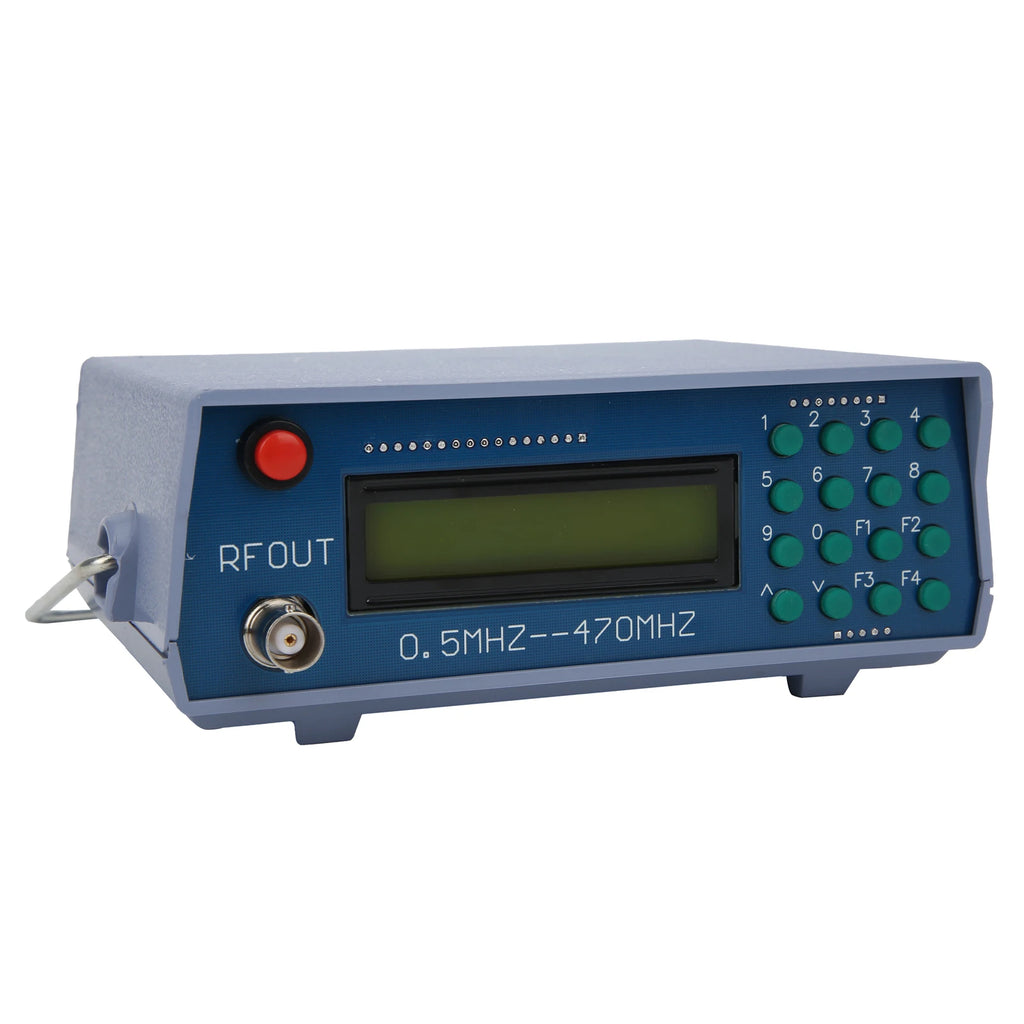 0.5MHZ‑470MHZ RF Signal Generator Audio Modulation Signal Source Conditioning Radio 800Hz