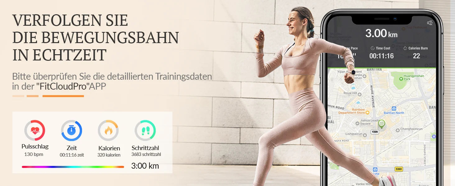 Smart watch for women, always-on display, IP67, fitness tracker with sleep monitoring/menstrual cycle, black gold