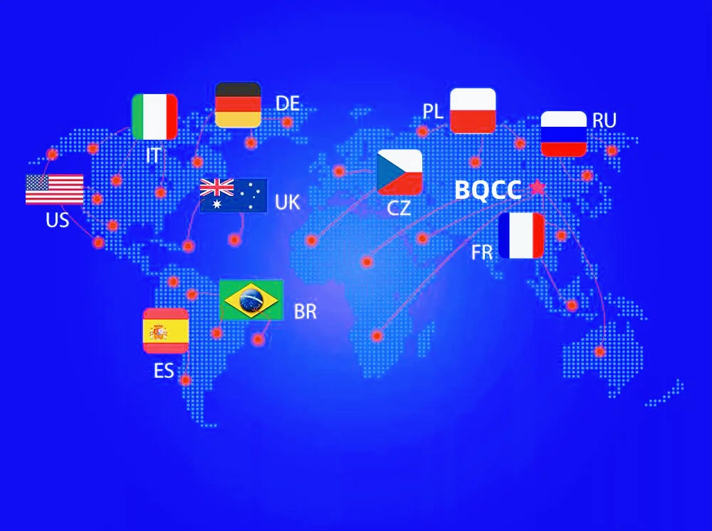 BQCC 7'' Car Radio 2din HD Touchscreen MP5 Player Bluetooth 12V FM ISO Power Auxiliary Input Mirror Link Multimedia Player