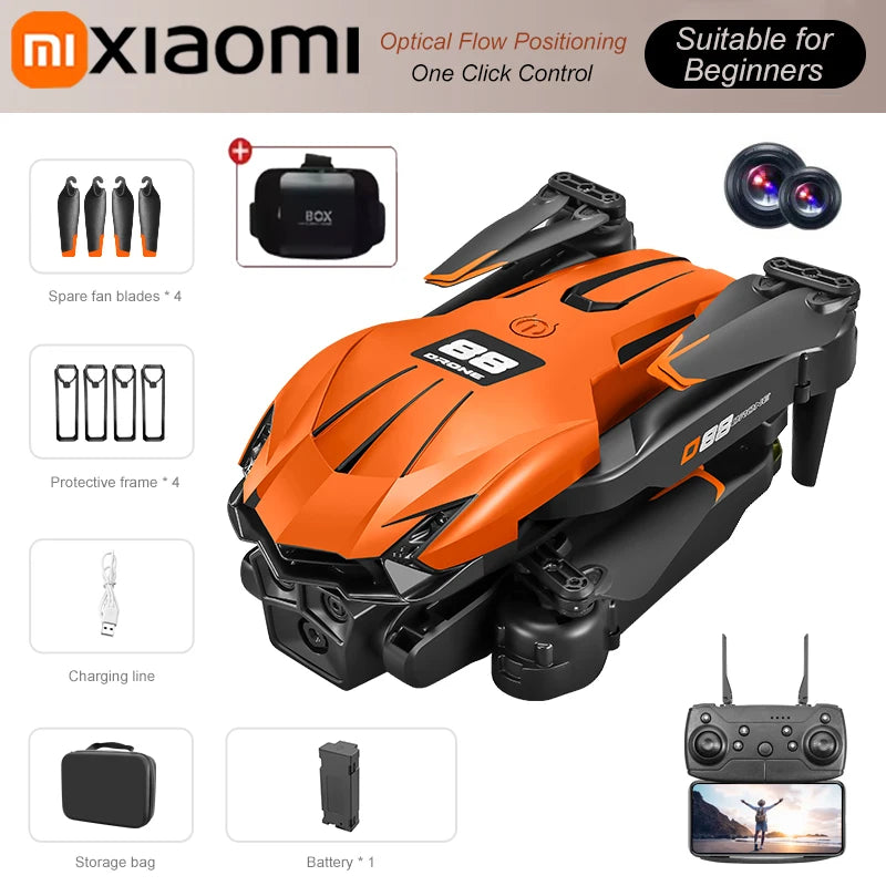 Xiaomi D88 Drone 8K Aerial HD Dual Camera Photography Intelligent Obstacle Avoidance Brushless Motor 5G WIFI GPS Return VR Drone