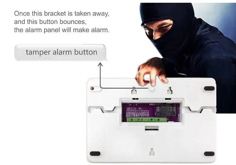 4G WIFI Security Smart Home Intelligent Wireless GSM WIFI House Burglar Security Alarm System