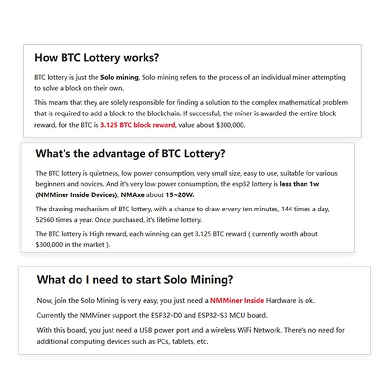 Nerdminer Nmminer Upgraded 987KH/S Harshrate 2.8 Inch Smart Display Bitcoin Crypto Solo Lottery Miner Upgraded Nerdminer